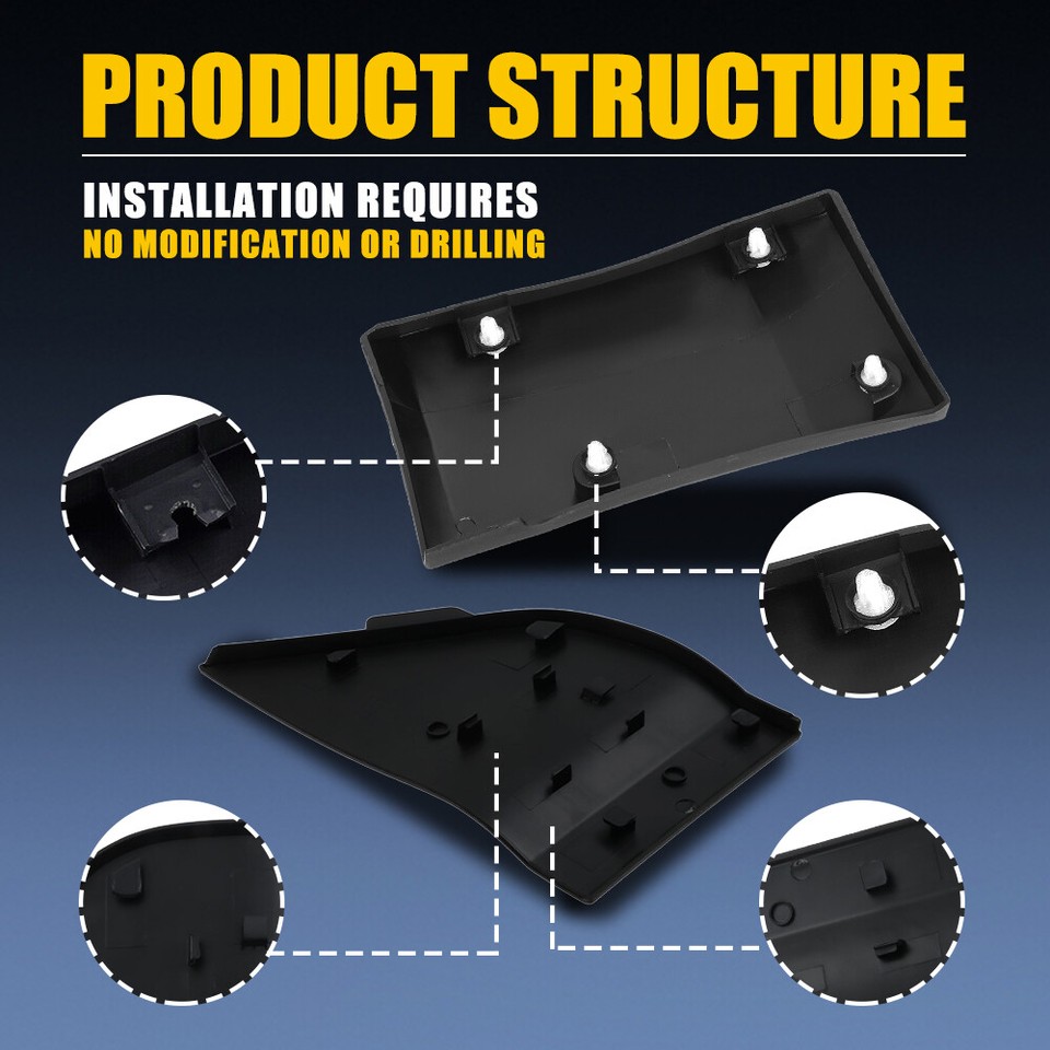 FOR 20152020 Ford Transit Fuel Gas Door Hatch Cap Cover & Moulding