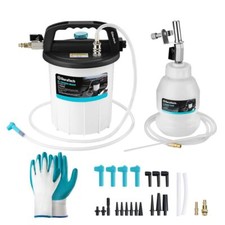 Duratech 3l Pneumatic Brake Fluid Bleeder Vacuum Pump Brake Flushclutch Bleeder