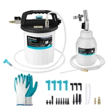 DURATECH 3L Pneumatic Brake Fluid Bleeder Vacuum Pump Brake Flush/Clutch Bleeder