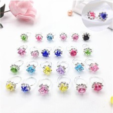 Children's Rings Toys 36pcs Jewel Rings Rings Pretend Play and Dress Up