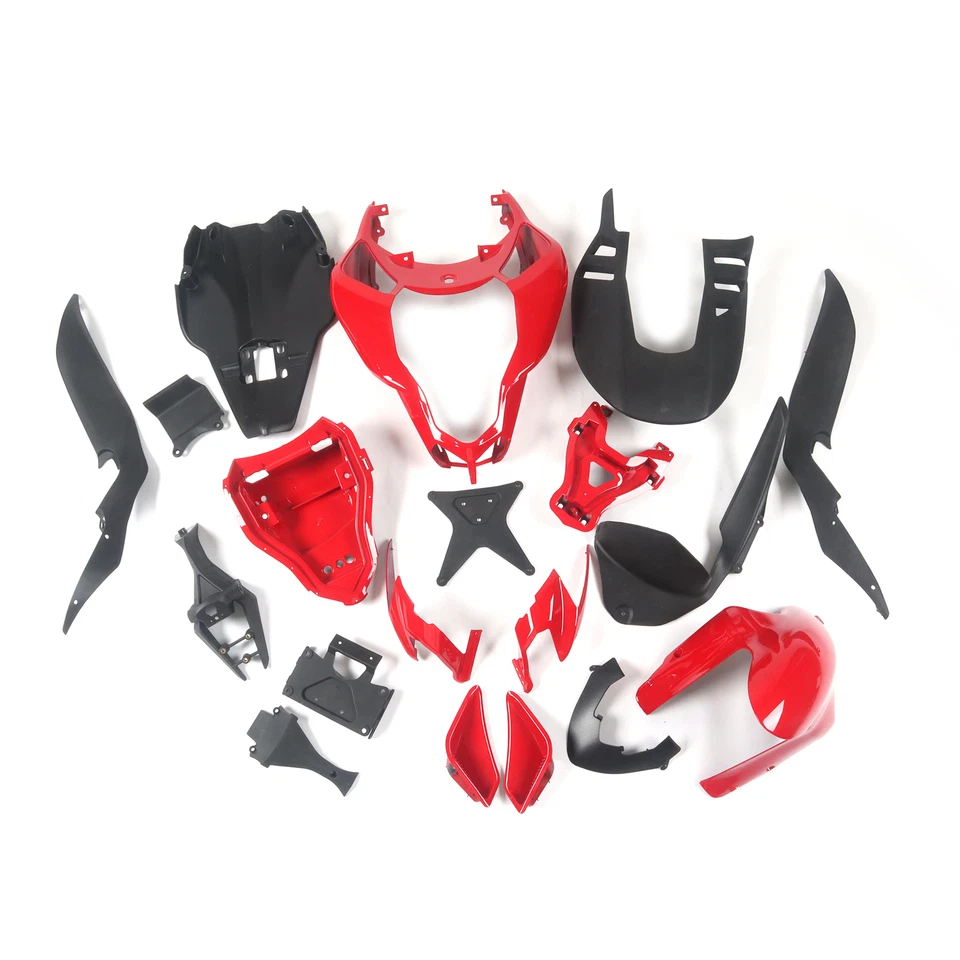 Kit de carenado ABS carrocería para Ducati Streetfighter 848 2009 10 11 12 13 2014 2015 Foto 4 de 4