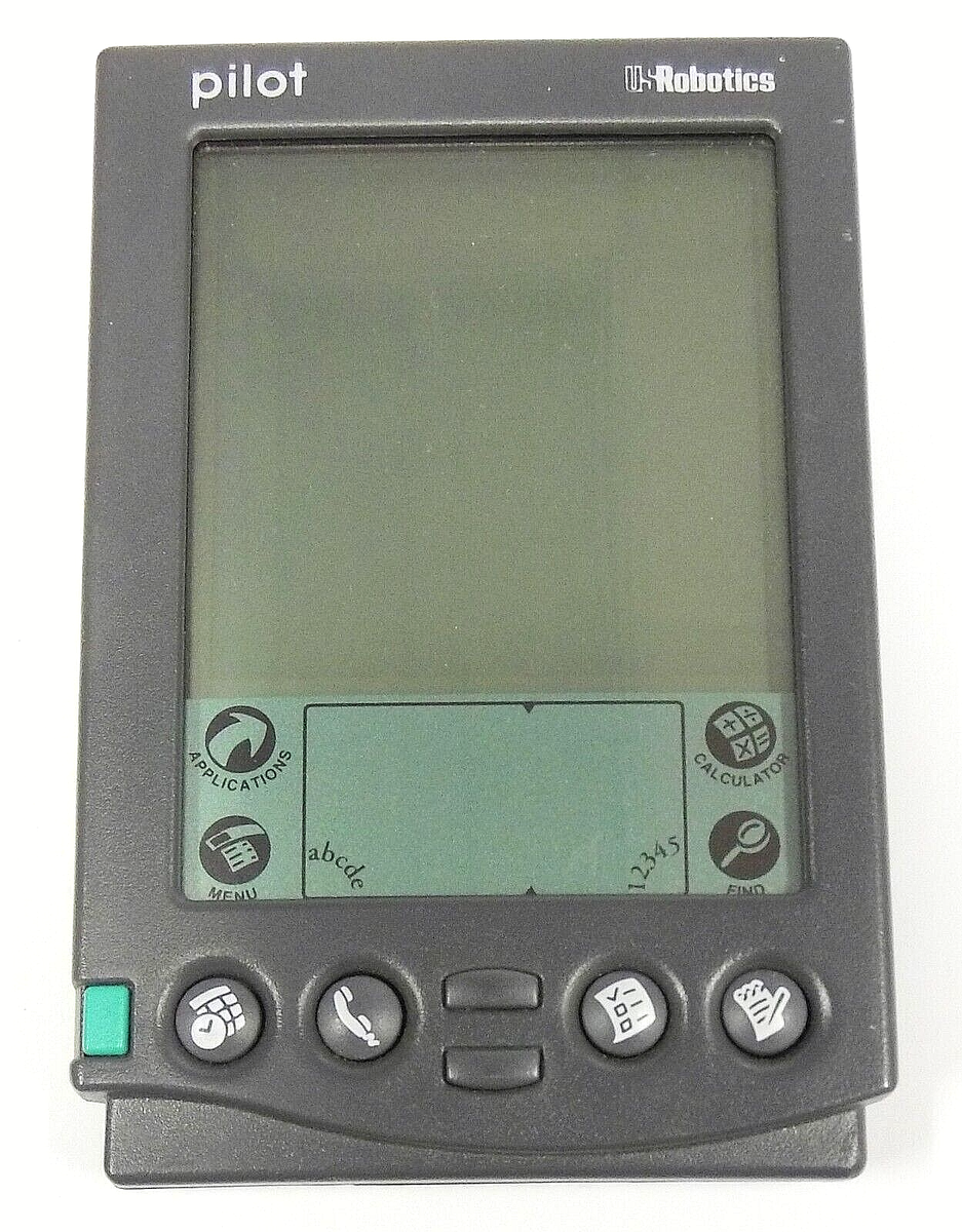 US Robotics Palm Pilot 5000 - Very Rare 1st Generation Palm PDA w