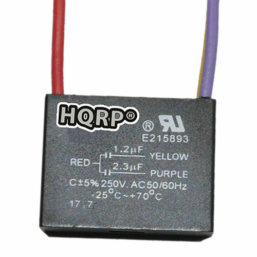 CBB61 250VAC Replacement Capacitors for Harbor Breeze Ceiling Fan (41 Models) - Picture 28 of 45