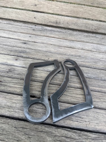 Bbq pit handle, 1in pipe handle - Picture 2 of 5