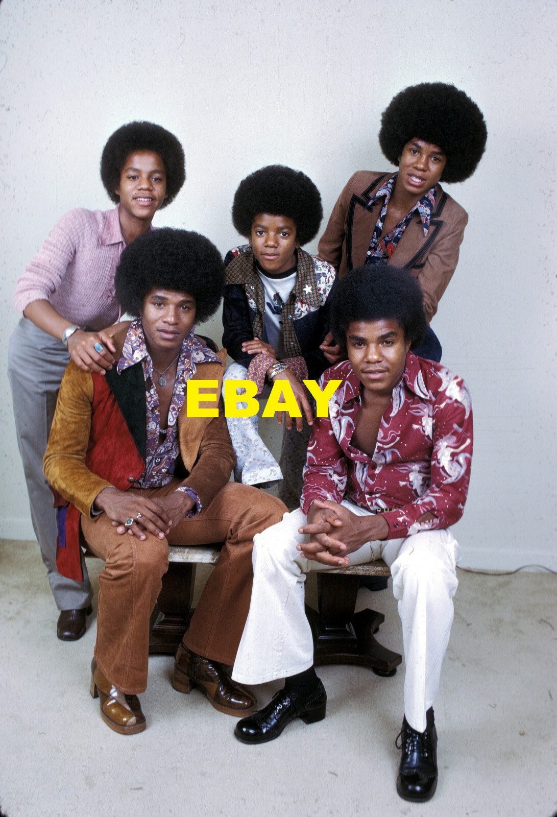 Michael Jackson And The Jackson Five Jackson 5 8x10 Photo 5099 Ebay