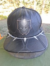 Black Panther Marvel Snapback Black Baseball Cap