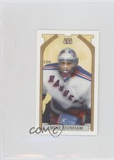 2003-04 Topps C55 Mini Hat Trick Back Mike Dunham #106 08ee