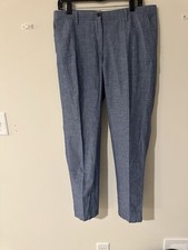 Talbots Blue Girlfriend Chino Pants AnkleSize 10