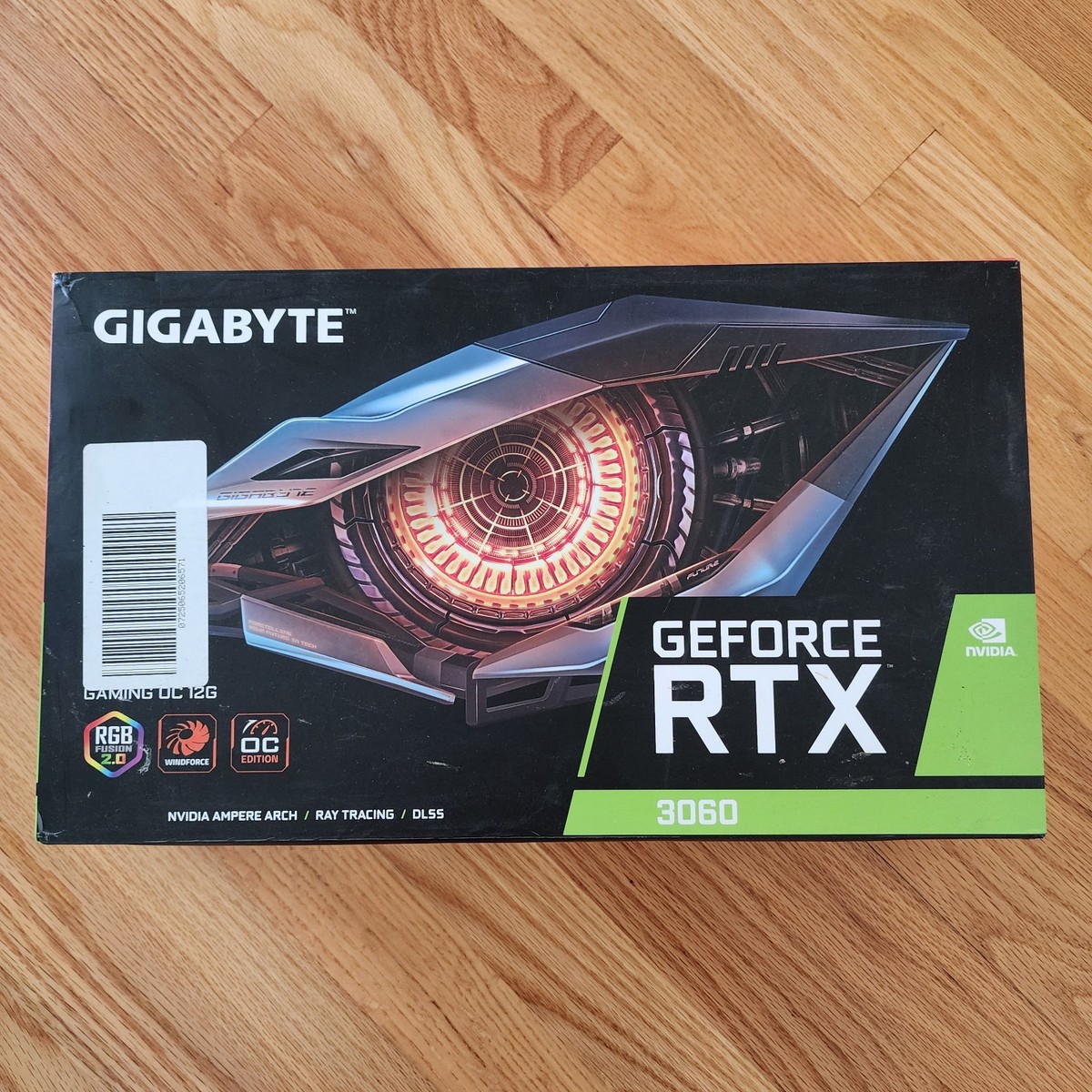 Nvidia GeForce RTX 3060 - 12GB GDDR6 - Gigabyte Gaming OC Triple