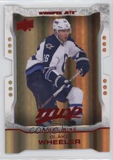 2014-15 Upper Deck MVP Colors & Contours Gold Die-Cut Blake Wheeler #60 01qm