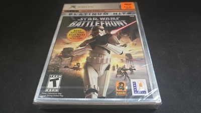 Star Wars Battlefront 1 Platinum Hits LucasArts Microsoft Xbox BRAND NEW SEALED!