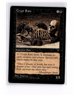 Crypt Rats Visions MP Moderately Played
