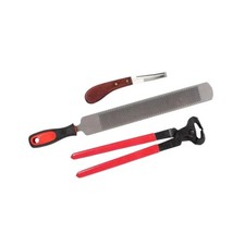 3Pcs Horse Hoof File Horse Hoof Rasp Professional for Horses, Cows, Sheep,