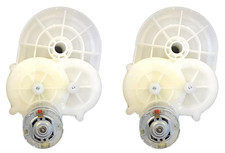 Peg Perego Official RZR/Gator 12V Motor Gearbox Replacement Kit White