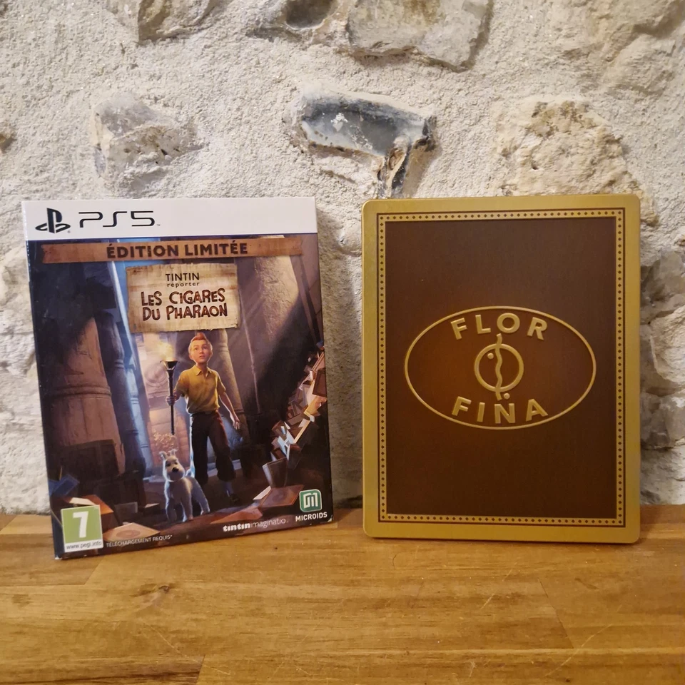 TINTIN REPORTER LES CIGARES DU PHARAON - EDITION LIMITEE PS5 FR, photo 1 sur 5