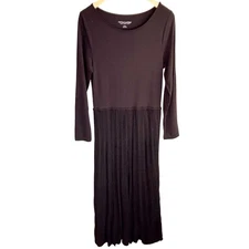 Soft Surroundings Black Palamero Maxi Dress - size Medium
