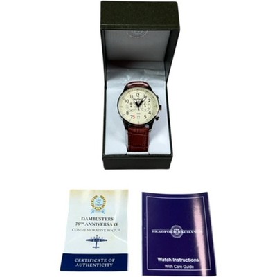 Dambusters 75th Anniversary Watch Limited Ed Boxed Certificate RAF Commemorative