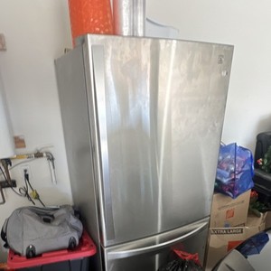 Kenmore Stainless Steel Bottom Freezer Refrigerator 2-Door Freestanding