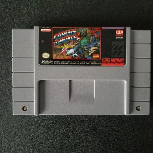 (SNES) Captain America and  the Avengers (Cartridge Only Tested & Works)
