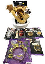 VTG NOS Halloween Makeup Accessories Lot Of 7 Technifaces Zauder's Lion Tiara