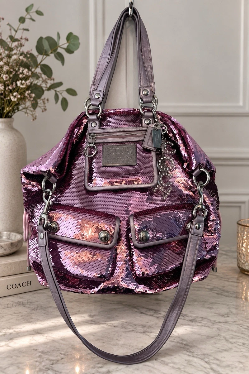 25+ Coach Poppy Sequin Bags & Handbags for Women for sale
