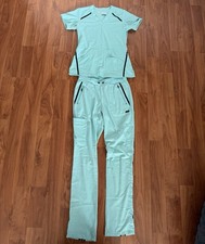 Grey s Anatomy by Barco Impact Teal Scrub Set Size XS Top and ST Bottom