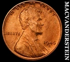 1945-D Lincoln Wheat Cent - Choice Gem Brilliant Unc  No Reserve  #K3193