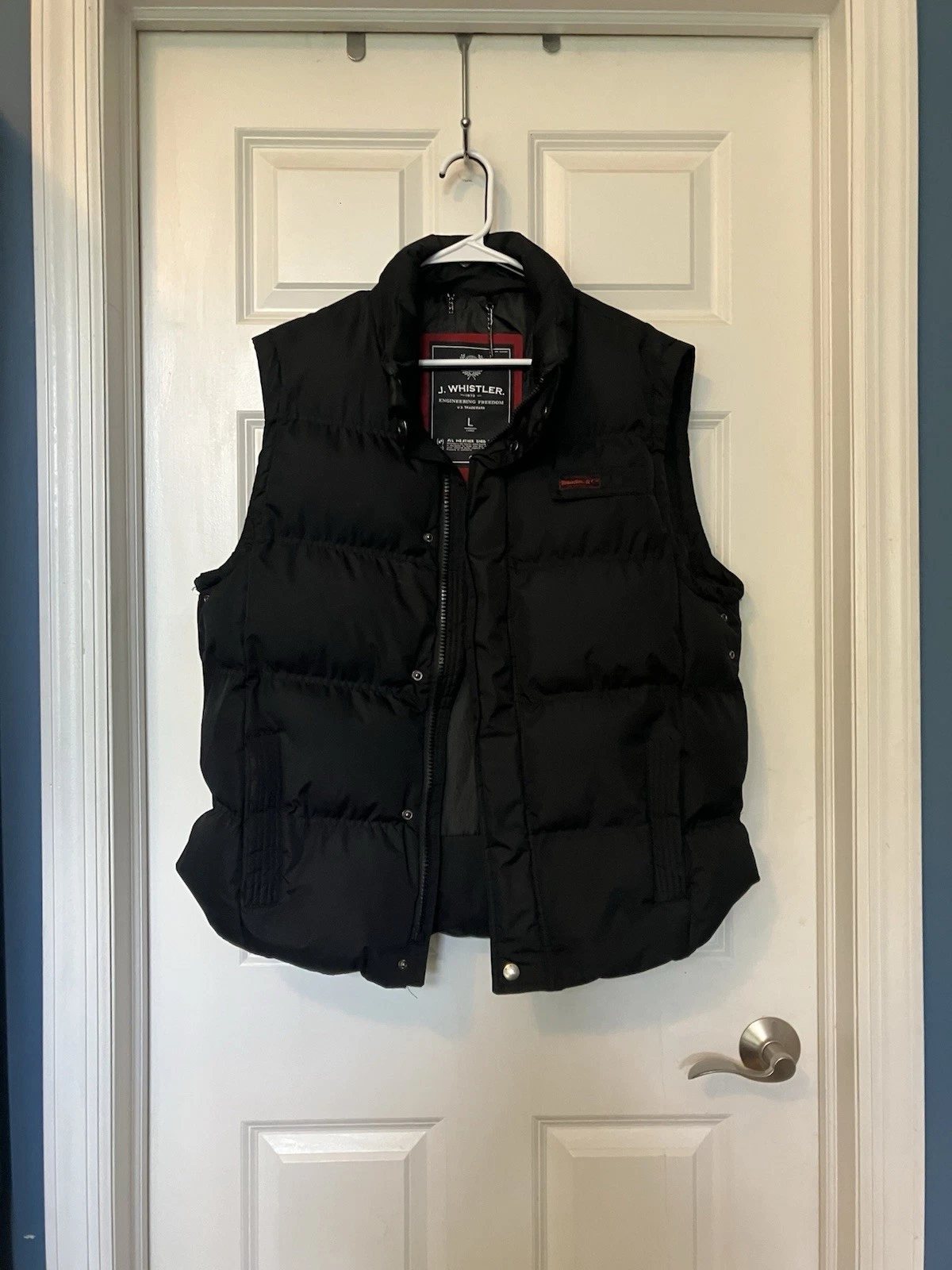 EUC Men’s J WHISTLER Puffy Vest Size L Waterproof