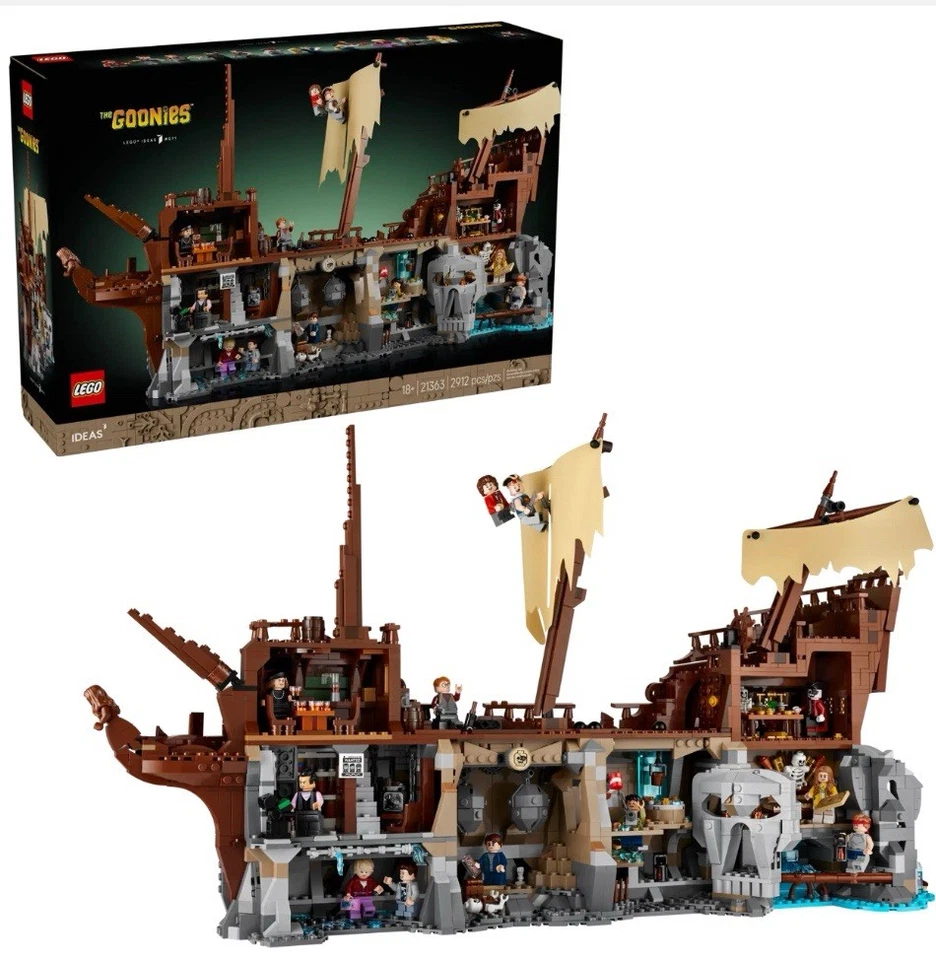 LEGO IDEAS THE GOONIES 21363 Nuevo Precintado 2912 Piezas 12 Minifiguras..! 🔥 Foto 4 de 4
