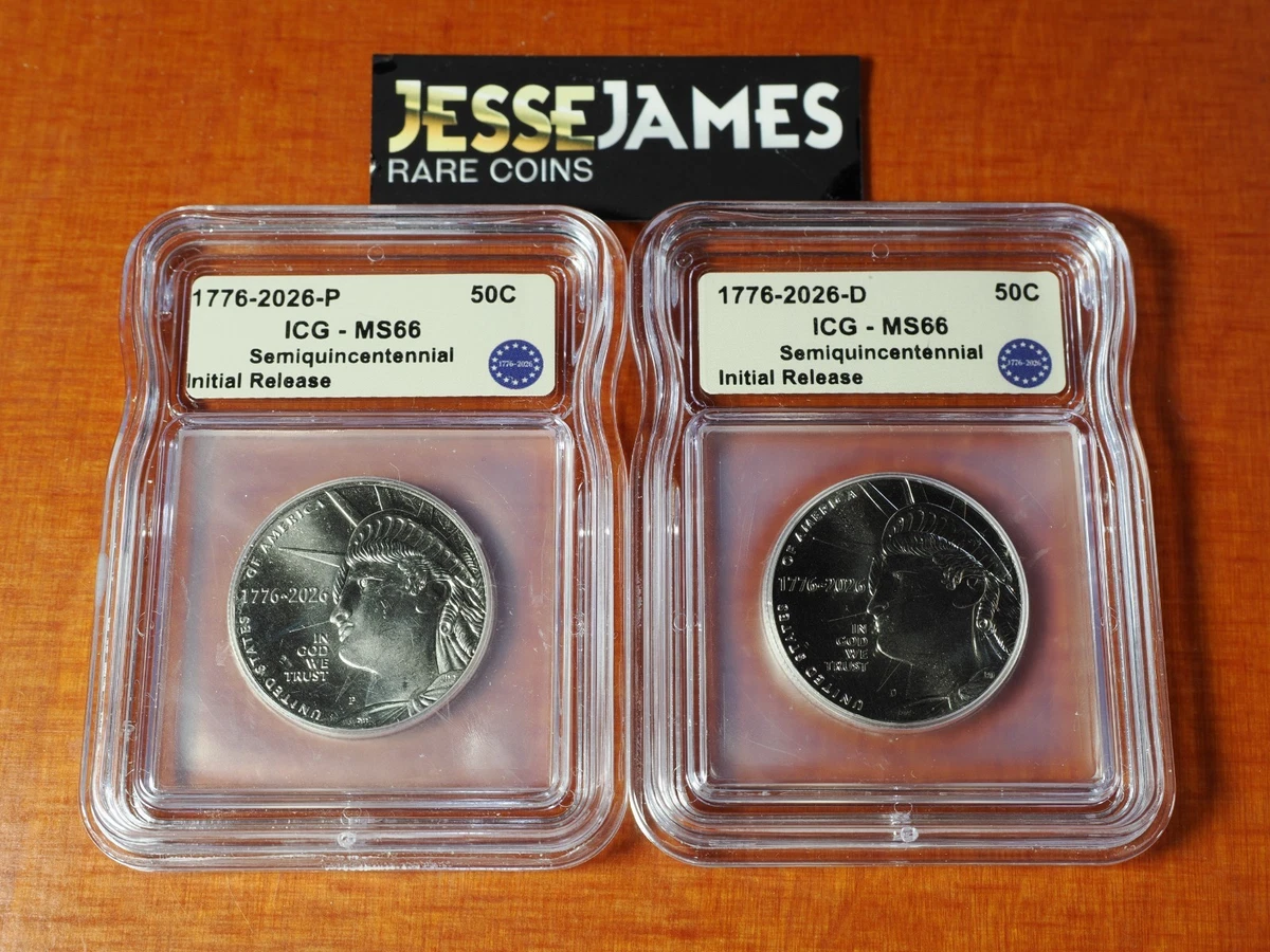 ICG Grade MS 66 US Half Dollar Coins for sale | eBay