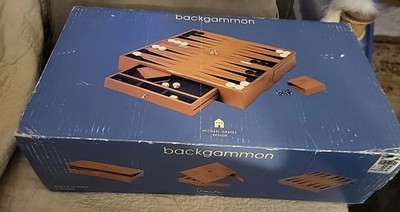 vintage backgammon set micheal graves design