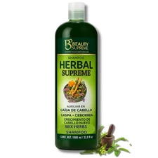 HERBAL Supreme Shampoo 33.8 fl oz Cacahuananche, Rosemary, Aloe, Neem, Horsetail