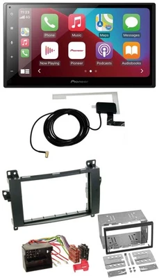 Pioneer USB Bluetooth DAB MP3 2DIN Autoradio für Mercedes A-Klasse W169 C169 - Bild 1 von 4