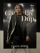2025 Topps Series 1 Celebration Game Day Drip - James Wood ROOKIE #GD-3