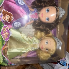 Disney Junior Sofia the First Royal Sisters 11" Princess Sofia & Amber Dolls