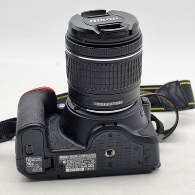 Nikon D5600 24.2 MP DSLR Camera Black with AF-P 18-55mm Lens Bag Nikon D5600 24.2 MP DSLR Camera Black with AF-P 18-55mm Lens Bag