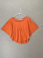 Cato Shirt Womens Small Flowing Dolman Short Sleeve Boho Pullover Blouse Top