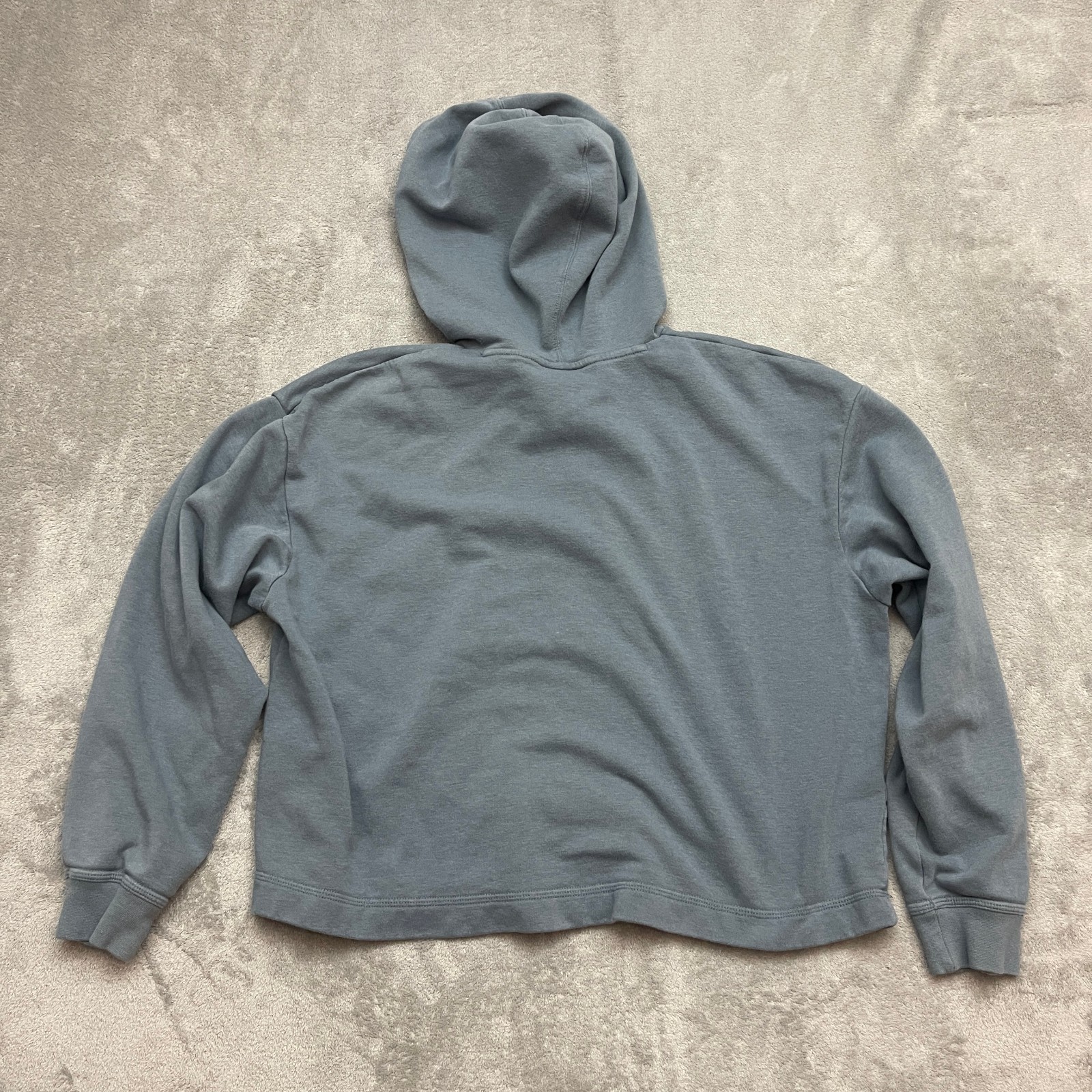 NIKE Sportswear Women's Fleece Varsity Hoodie Size Medium CU5051-031 thumbnail 9