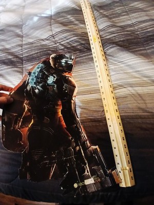 Dead Space Poster Cut-out Visceral Games Aprox 10''×23'' Xbox 360 Gamestop Promo