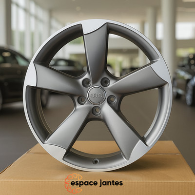 4 Alu Sport Jantes Typ AUDI ROTOR 20 Zoll Poliert für A3 A4 A5 A6 A7 Q3 Q5