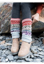 Andes Gifts Alpaca Blend Tahoe Leg Warmers Knitted NEW with Tags