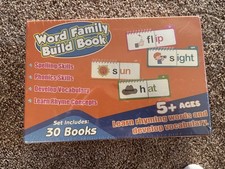 Word Family Build Book