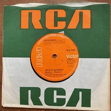 DAVID BOWIE  - DRIVE IN SATURDAY - 1973  RCA