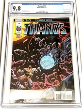 THANOS #14  CGC 9.8  2ND APP & 1ST COVER COSMIC GHOST RIDER  2018  NEW CASE!