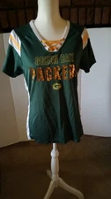 Women's 1st In Fashion Green Bay Packers Shirt Size Large