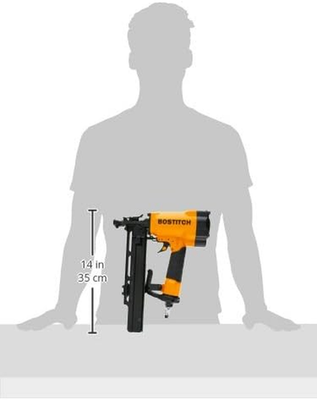 BOSTITCH 651S5 Cucitrice Pneumatica Per Rivestimenti, 7/16 X 2 Pollici, Leggera 1,9 Kg, Profondità Regolabile, Per Compensato E Rivestimenti Vinilici - 3