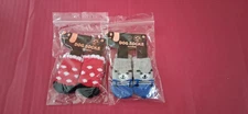 Dog Puppy Anti-slip (Lot 2)  Socks, For Tiny & Small Breeds