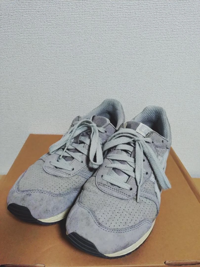 ASICS Uomo 9.5US Onitsuka Tiger Ally grigio scamosciato