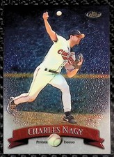 Charles Nagy - 1998 Topps Finest #77R No Protector - 