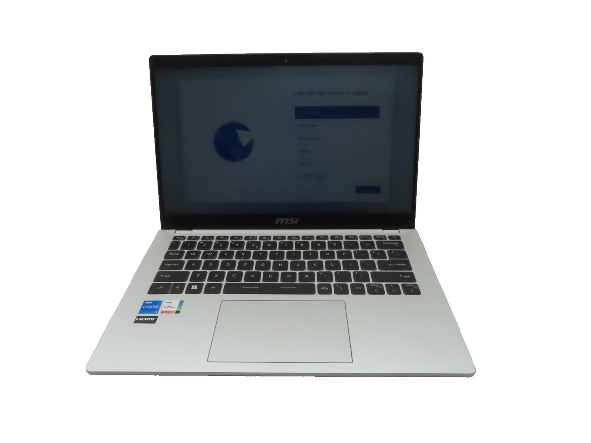 MSI Modern 14 C12M 14'' Intel Core i5-1235U 1.3GHz 16GB RAM 512GB